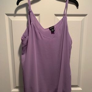 SOPHIE - LAVENDER CHIFFON SWING CAMI